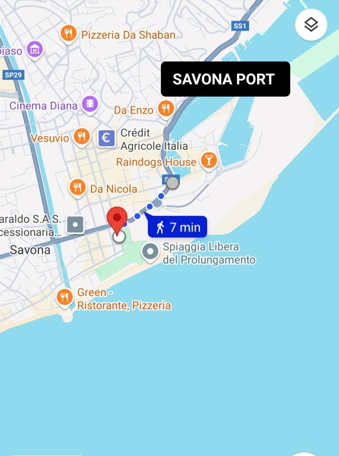Koman House Savona Buitenkant foto